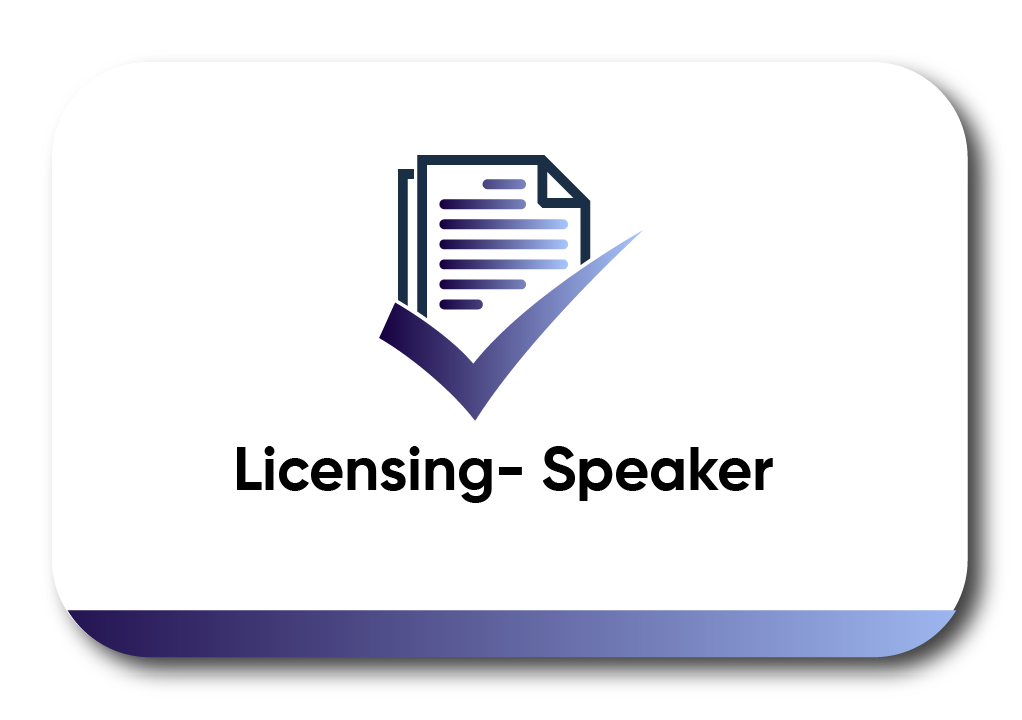 Licensing - Speakers